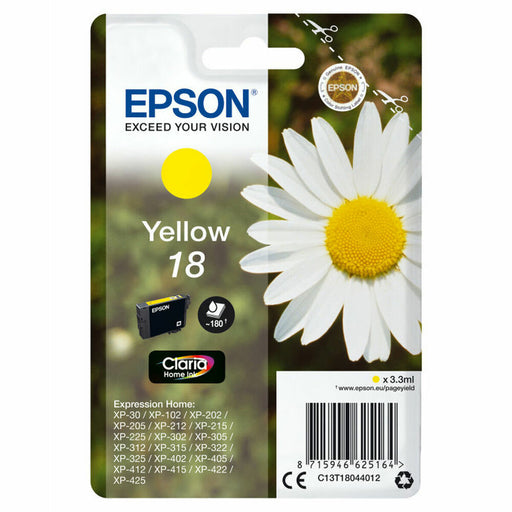 Cartuccia d'inchiostro compatibile Epson Cartucho 18 amarillo (etiqueta RF)