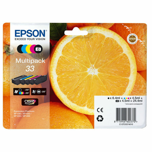 Cartuccia ad Inchiostro Originale Epson C13T33374011 Multicolore
