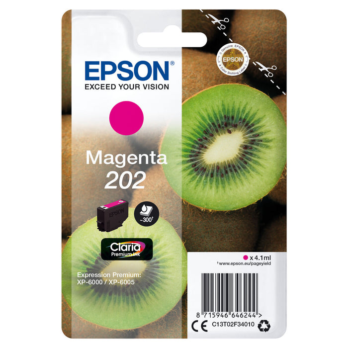 Cartuccia d'inchiostro compatibile Epson C13T02F34010 (4,1 ml) Magenta