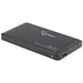 Involucro per Hard Disk GEMBIRD EE2-U3S-2-S Nero Argento USB USB 3.0 SATA USB 3.2 2,5"