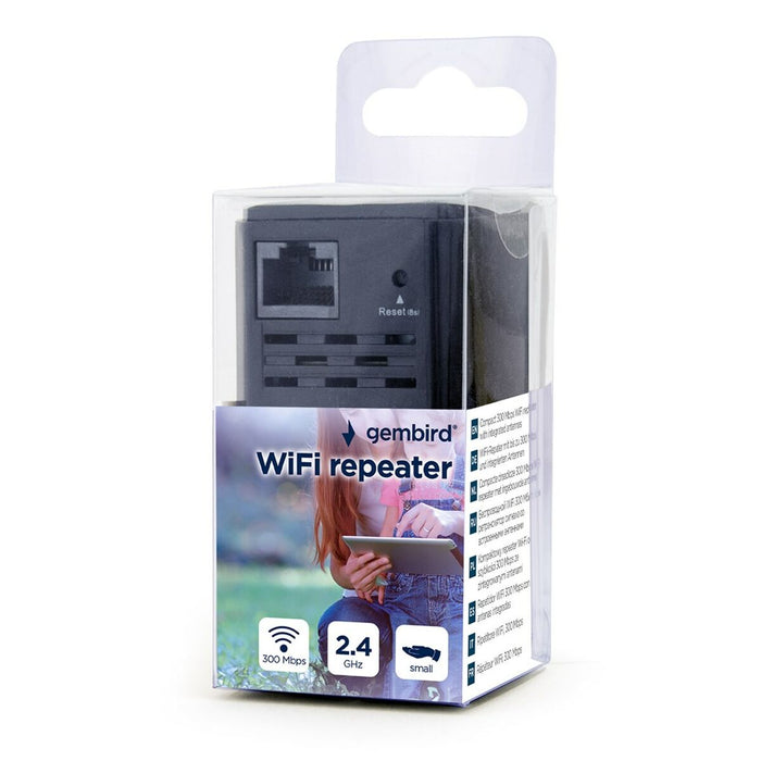Amplificatore Wi-Fi GEMBIRD WNP-RP300-03-BK