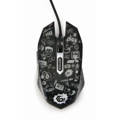 Mouse con Cavo e Sensore Ottico GEMBIRD MUS-6B-GRAFIX-01 3600 DPI