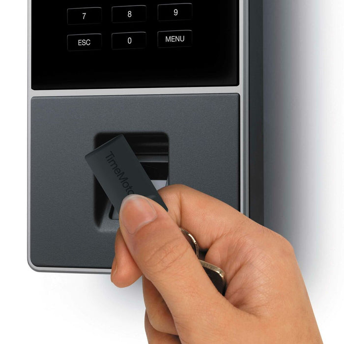 Sistema de controle de acesso biométrico Safescan TimeMoto TM-626 preto