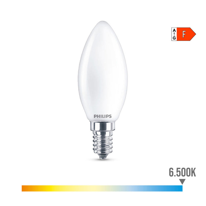 Lâmpada LED Philips 3,5 x 9,7 cm E14 470 lm 4,3 W (6500 K)