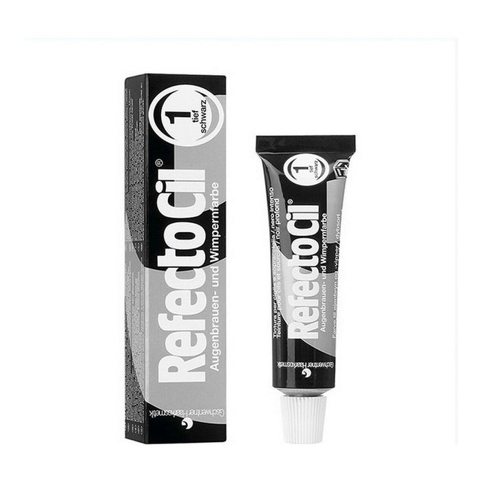 Tinta per ciglia RefectoCil Eyelash And Eyebrow Tint Nº 1 15 ml (15 ml)