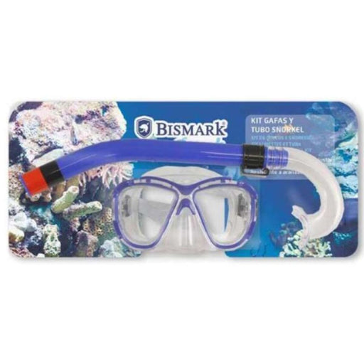 Occhialini da Snorkeling e Boccaglio Bismark Adulti PVC