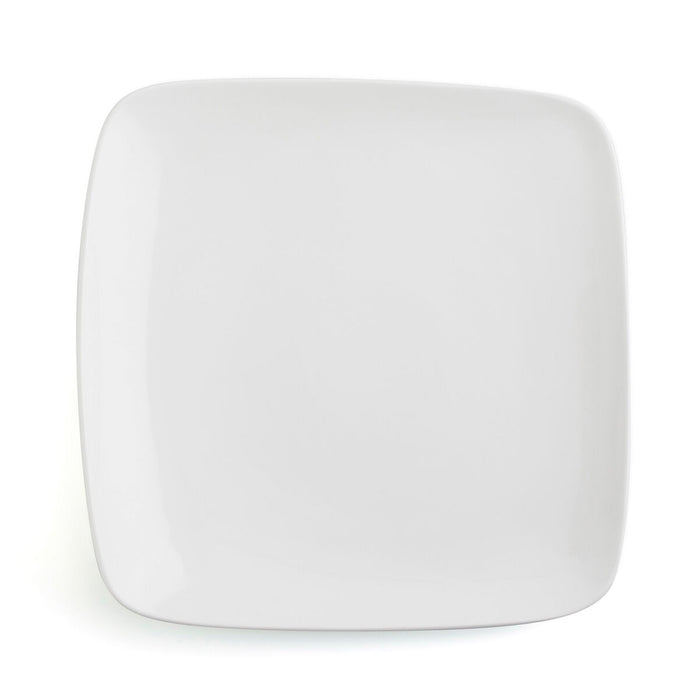 Prato Plano Ariane Vital Square Ceramic Branco (30 x 22 cm) (6 Unidades)