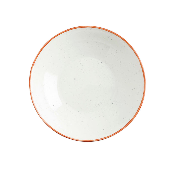 Prato de Sopa Ariane Terra Ceramica Bege (Ø 21 cm) (6 Unidades)