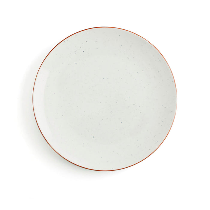 Piatto da pranzo Ariane Terra Beige Ceramica Ø 27 cm (6 Unità)