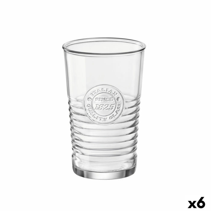 Bicchiere Bormioli Rocco Officina Trasparente Vetro 6 Unità 475 ml
