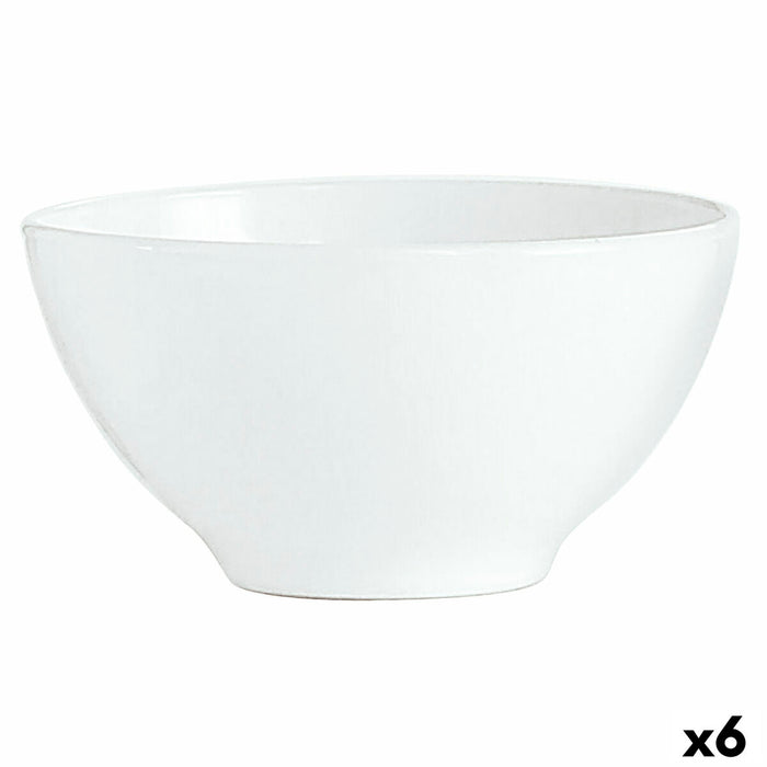 Luminarc Blanc Taça Café da Manhã Copo Branco (500 ml) (6 Unidades)