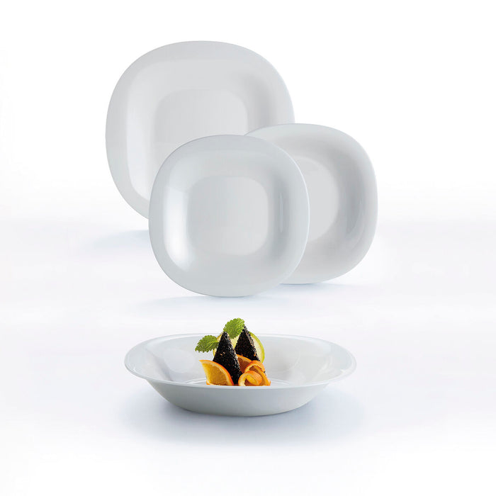 Luminarc Diwali Bowl Vidrio Gris Vidrio Templado (14,5 cm) (24 Uds)