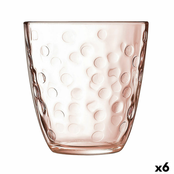 Bicchiere Luminarc Concepto Bulle Rosa Vetro (310 ml) (6 Unità)