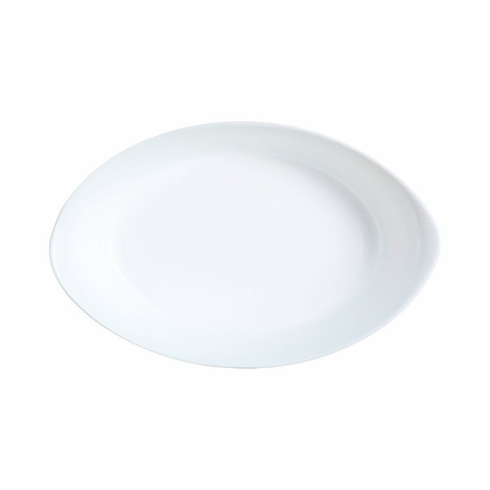 Assadeira de vidro branco oval Luminarc Smart Cuisine 21 x 13 cm (6 unidades)