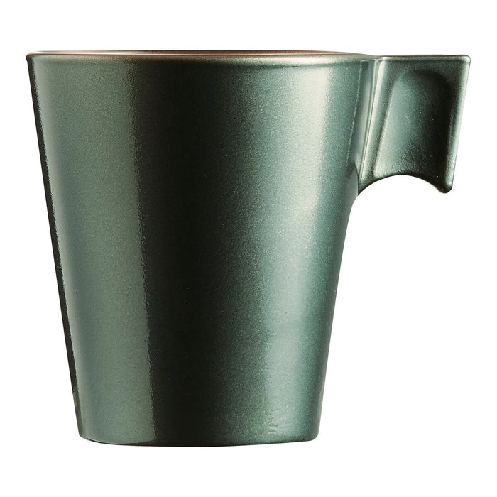 Tazza Mug Luminarc Flashy Verde 80 ml Vetro (24 Unità)