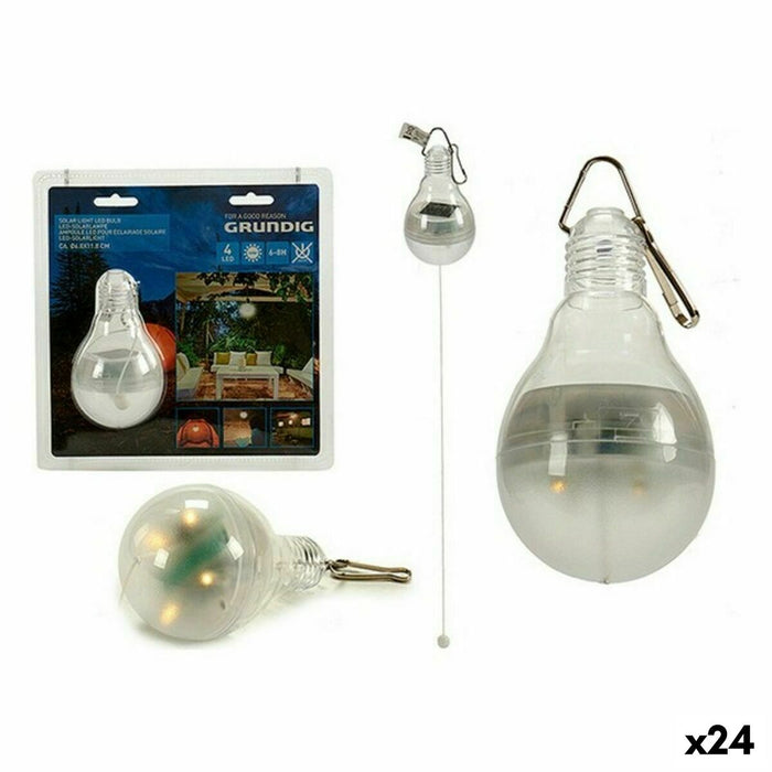 Bombilla LED Grundig Lámpara de energía solar (7 x 12 x 7 cm) (24 Uds)