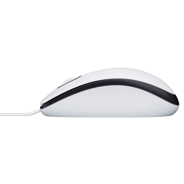 Mouse con Cavo e Sensore Ottico Logitech M100 Bianco 1000 dpi