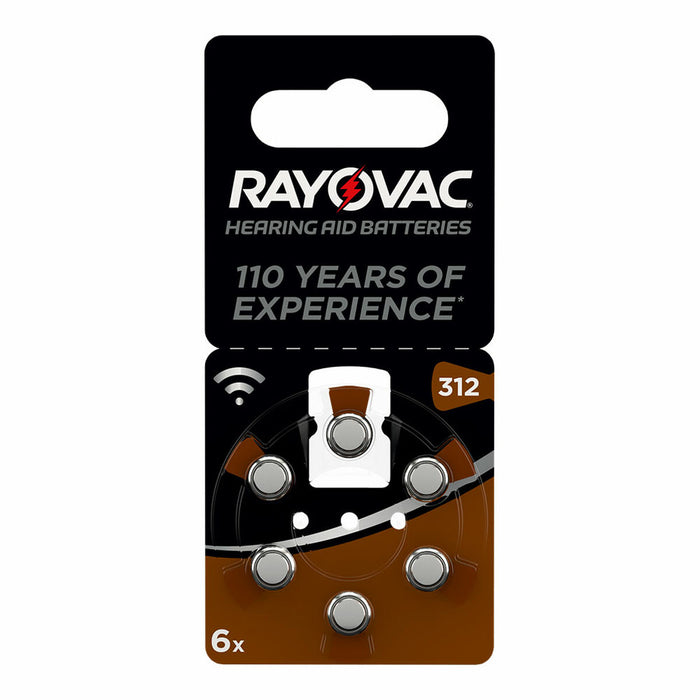 Baterias Rayovac extras Compatível com aparelhos auditivos