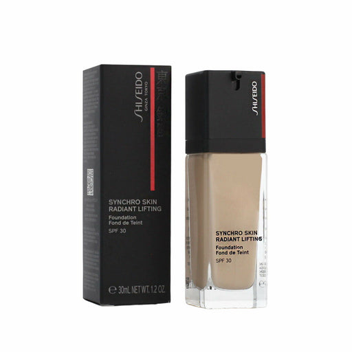 Base per Trucco Fluida Shiseido Synchro Skin Radiant Lifting Nº 120 Ivory Spf 30 30 ml