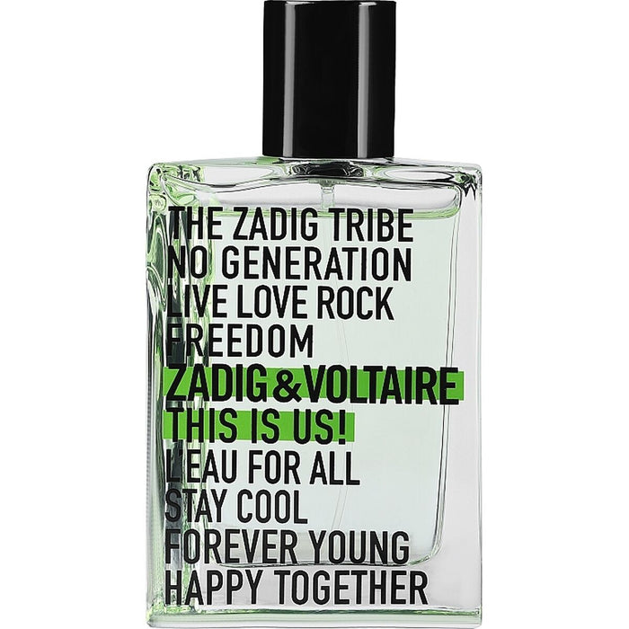 Profumo Unisex Zadig & Voltaire EDT This is Us! L'Eau for All 50 ml