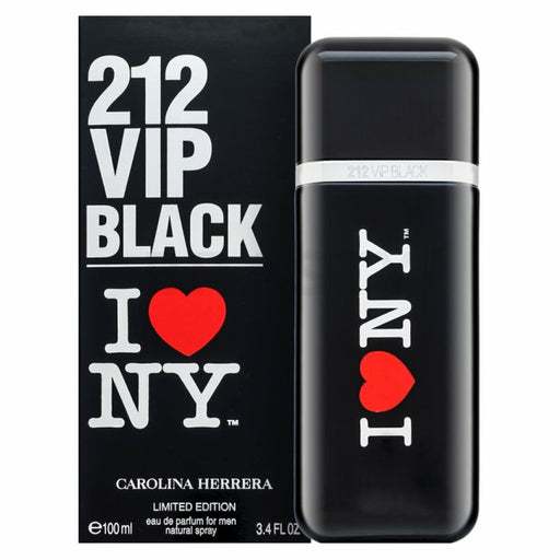 Profumo Uomo Carolina Herrera EDP 212 VIP Black I Love NY 100 ml