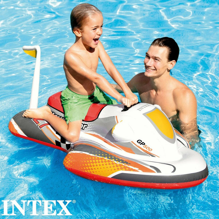 Figura Gonfiabile per Piscina Intex Wave RIder Moto 117 x 58 x 77 cm (6 Unità)