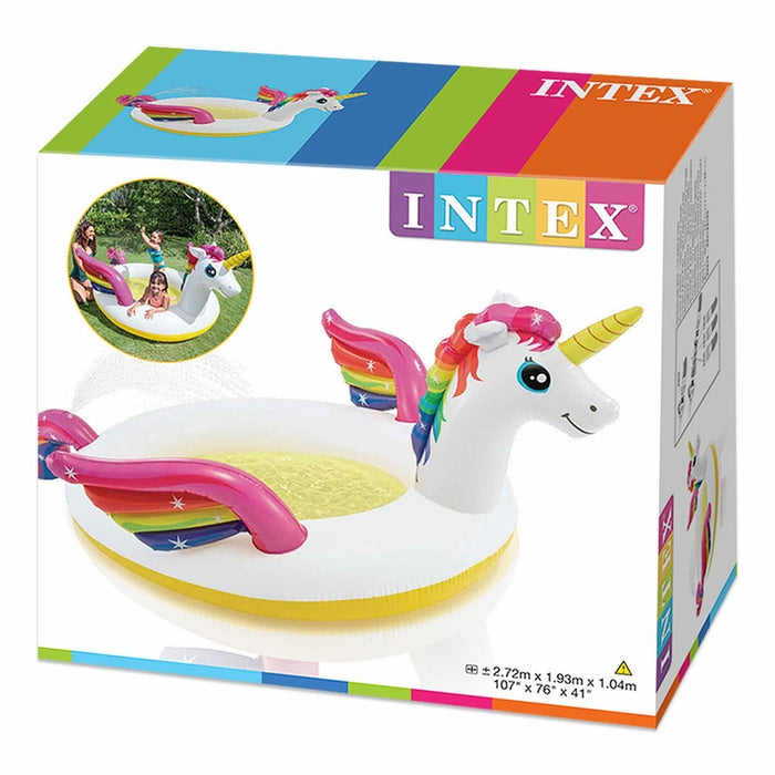 Piscina Gonfiabile per Bambini Intex Unicorno 151 L 27,2 x 10,4 x 19,3 cm (4 Unità)