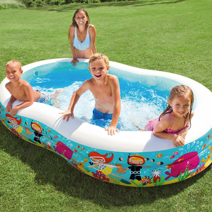 Piscina Gonfiabile Intex Paradise 700 L 262 x 46 x 160 cm (3 Unità)