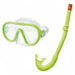 Occhialini da Snorkeling e Boccaglio Intex Adventurer Verde