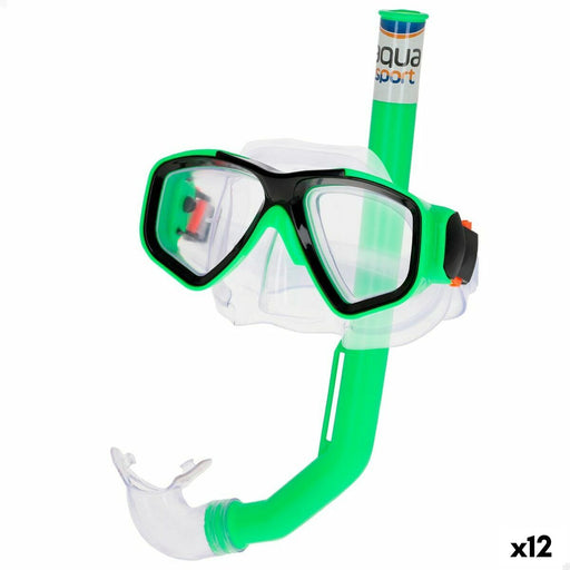 Occhialini da Snorkeling e Boccaglio Colorbaby Aqua Sport Per bambini (12 Unità)
