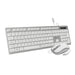 Tastiera e Mouse Subblim SUBKBC-CEKE60 Argento Qwerty in Spagnolo