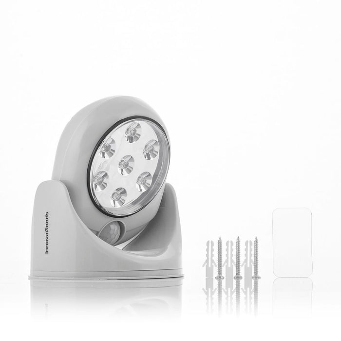 Lâmpada de sensor de movimento LED InnovaGoods Lumact 360º